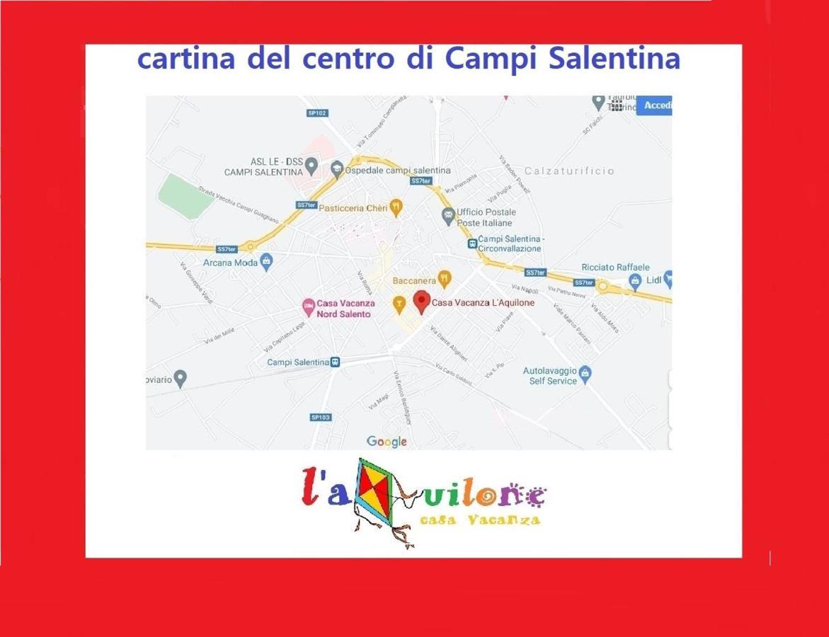 Casa Vacanza L'Aquilone 坎皮萨伦蒂纳 外观 照片
